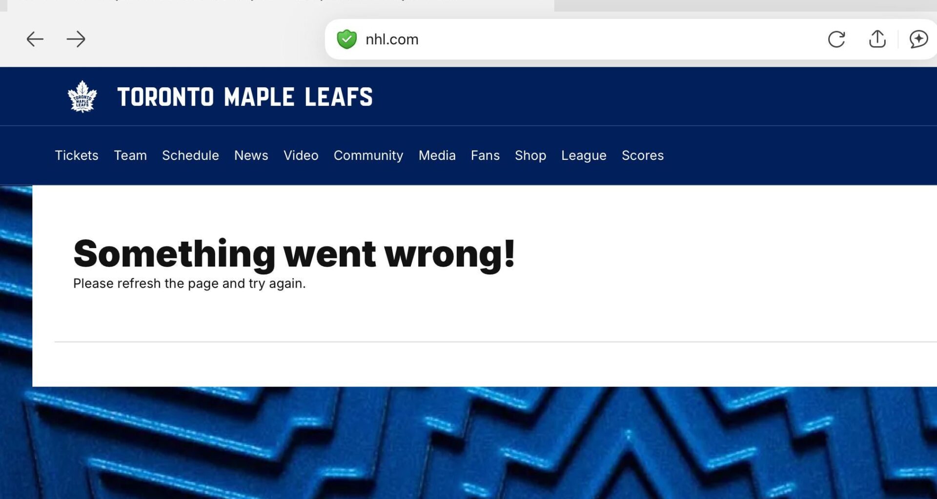 This feels appropriate right now