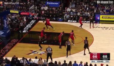 [Highlight] Embiid drops 29 PTS in 26 minutes vs Raptors