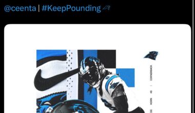 [Panthers] A look at mondays new uni combo