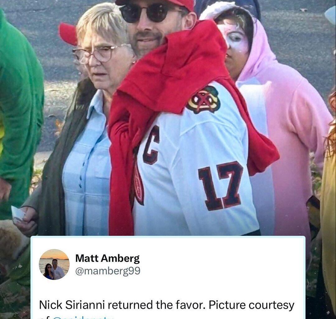 Nick Sirianni went as Nick Foligno for Halloween just a week after Foligno rocked a Sirianni costume.