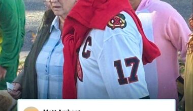 Nick Sirianni went as Nick Foligno for Halloween just a week after Foligno rocked a Sirianni costume.