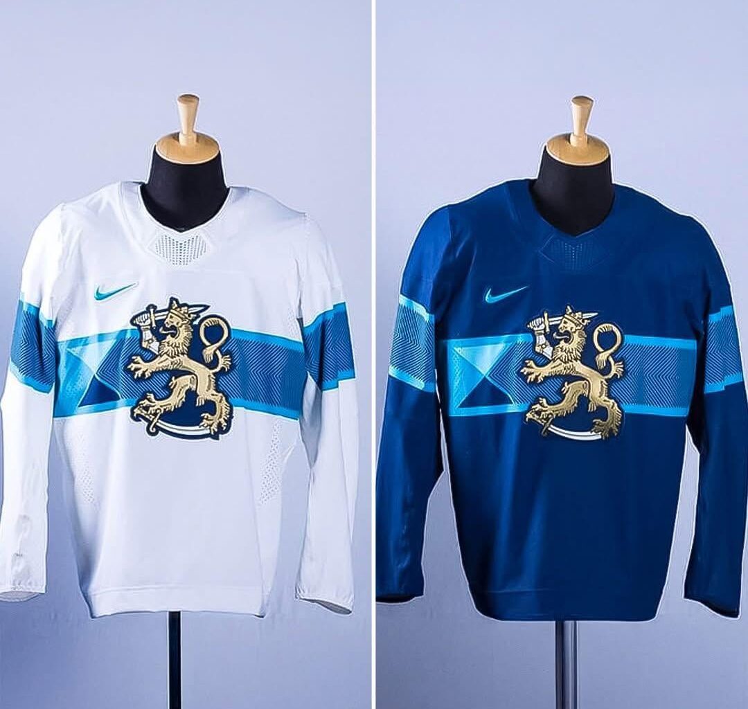 Finnish Olympic Jerseys revealed