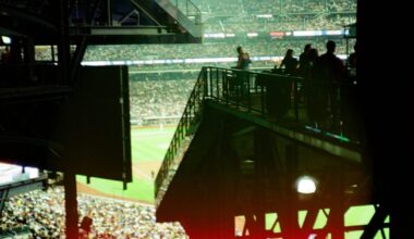 A few film photos I took of CitiField this season