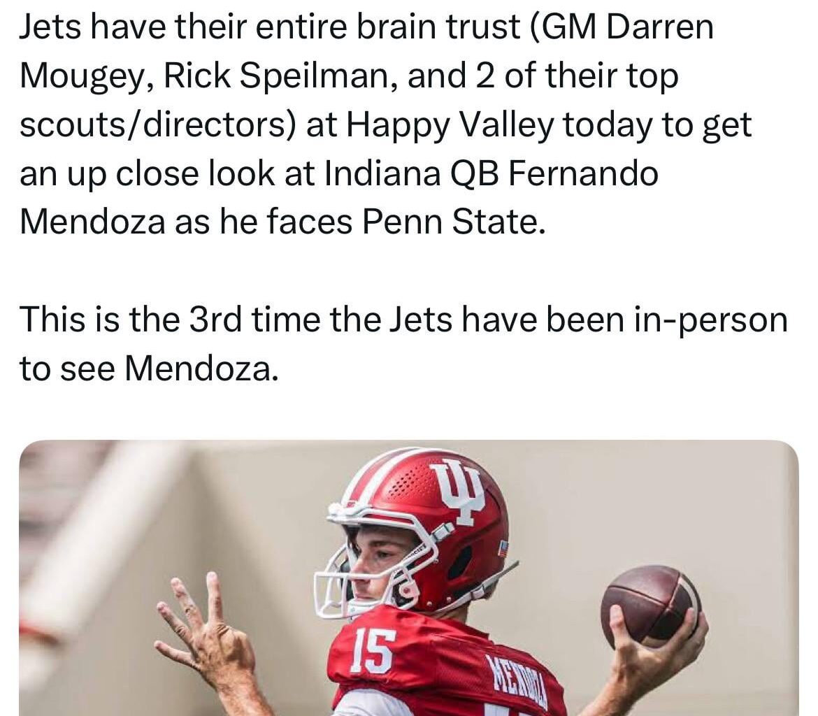 Jets leadership at today’s Penn State vs Indiana game.