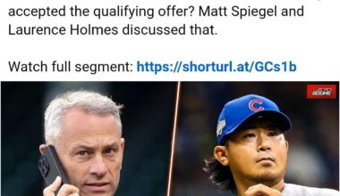 [670 the score] According, to 670, the Cubs were stunned Imanaga accepted the qualifying offer and now might have a tough time signing a big free agent.