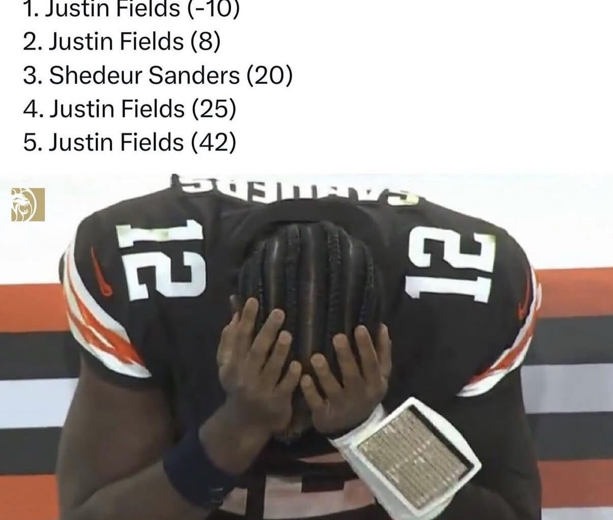 We’re definitely trading for Shedeur in the offseason aren’t we