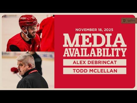 Alex DeBrincat, Todd McLellan Morning Skate Media | Nov. 18, 2025