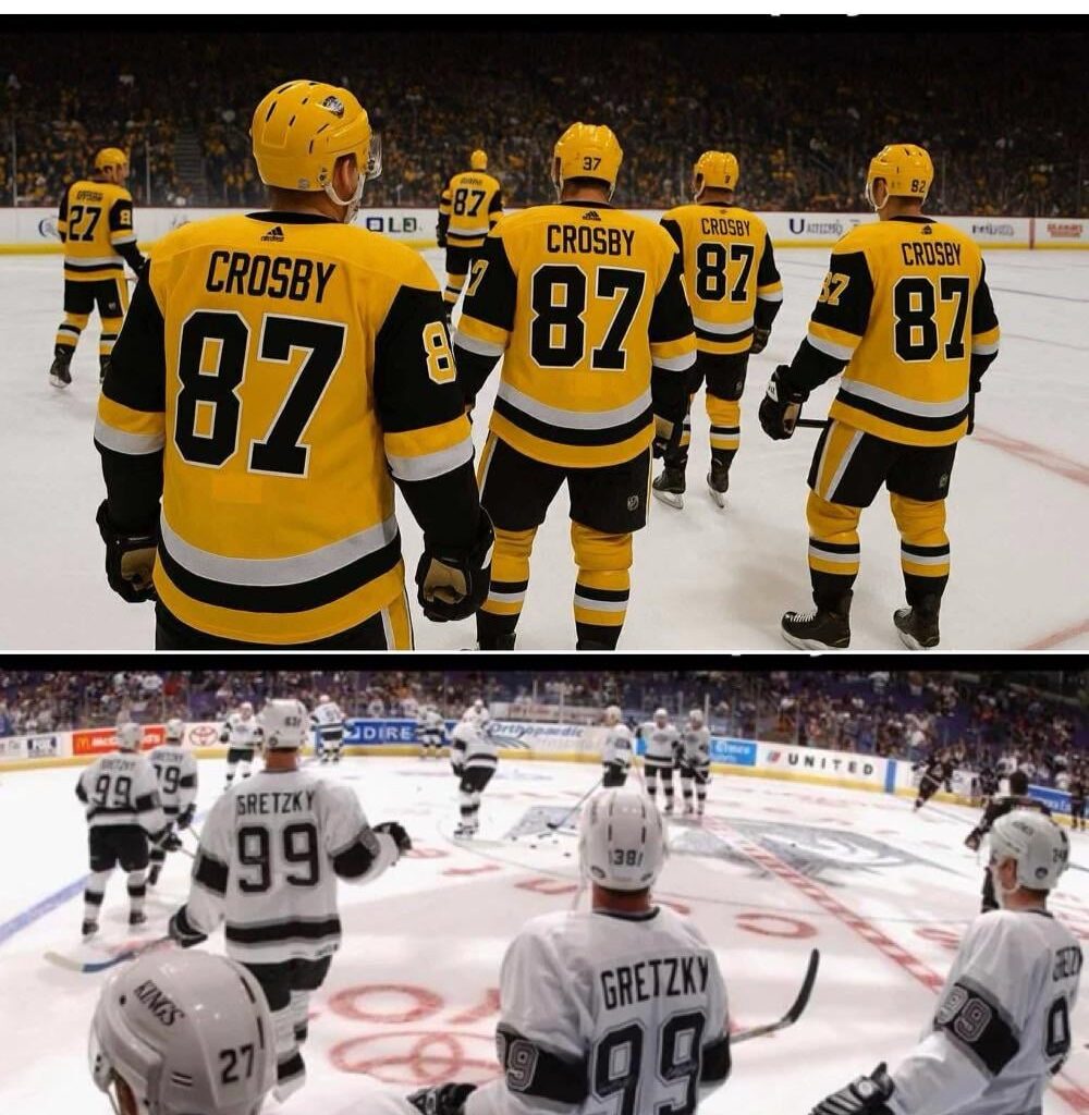 Penguins vs. Leafs last night