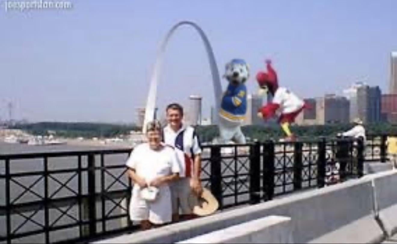 Louie has now officially joined Fredbird on the edge of darkness
