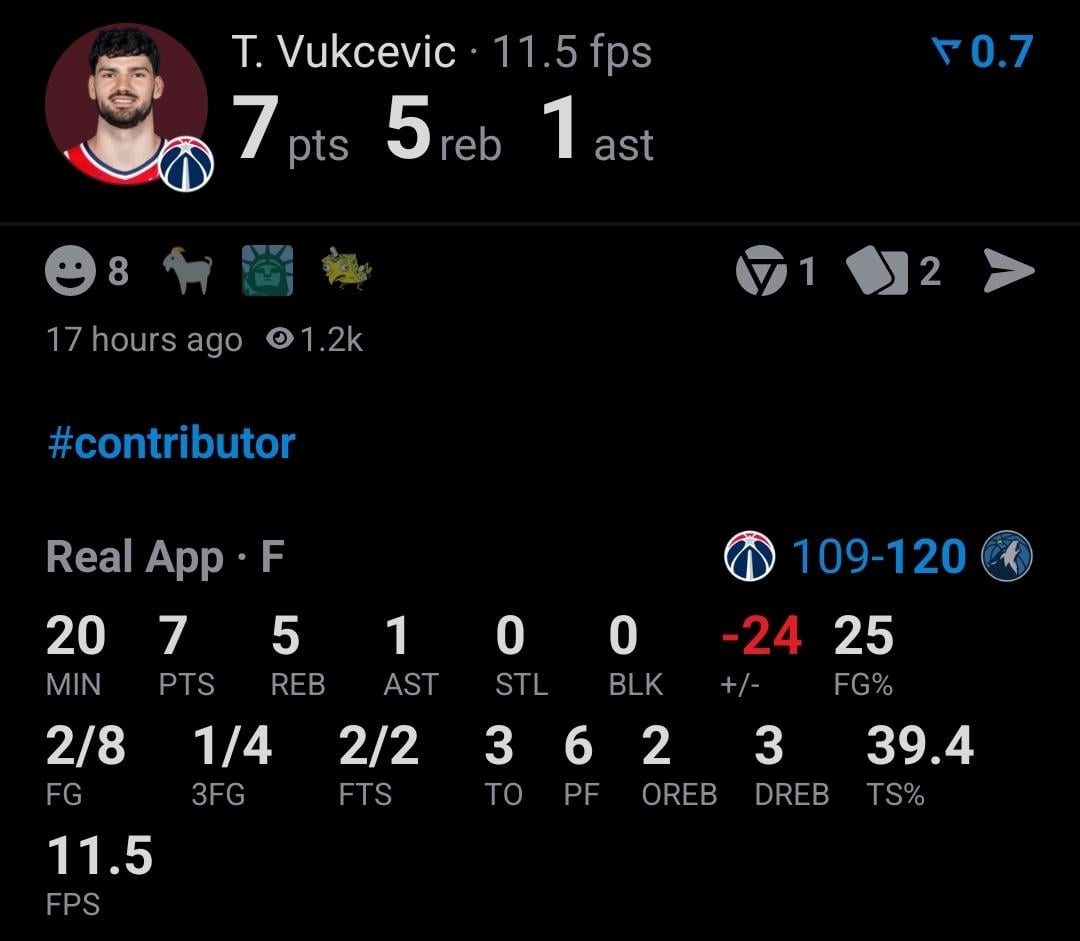 Why doesn't Tristan Vukcevic play defense?