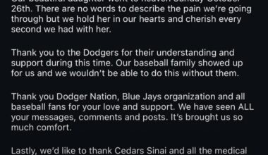 My heart goes out to the Vesia family. The latest statement from the family on the loss of their daughter Sterling Sol