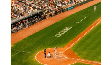 Oriole Park at Camden Yards. Absolutely beautiful park with a phenomenal atmosphere.