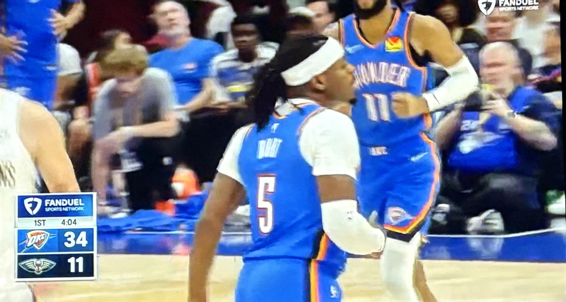 We’re winning games in the first quarter now lmfao