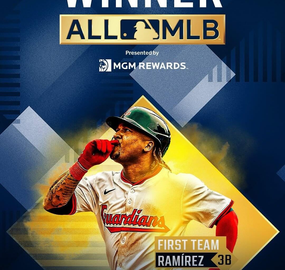 José Ramírez earns All-MLB First Team honors