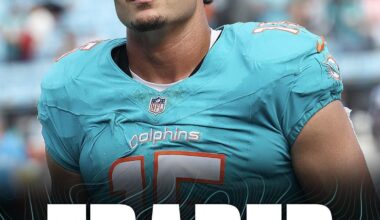 Sources: Miami is trading  edge rusher Jaelan Phillips to the Philadelphia Eagles in exchange for a 2026 third-round pick.