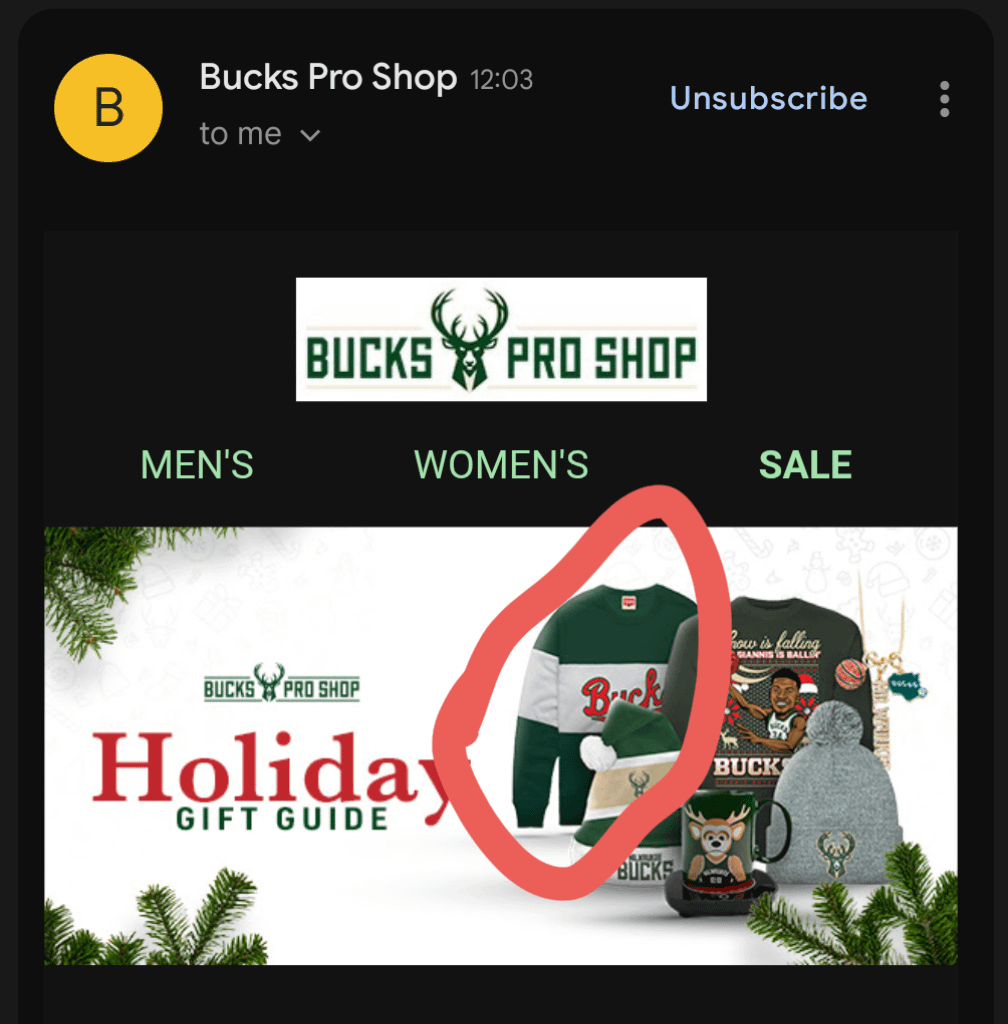 This sweater doesn't exist??