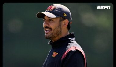 BREAKING: Commanders QB coach Tavita Pritchard is set to become the new Head Coach of Stanford football