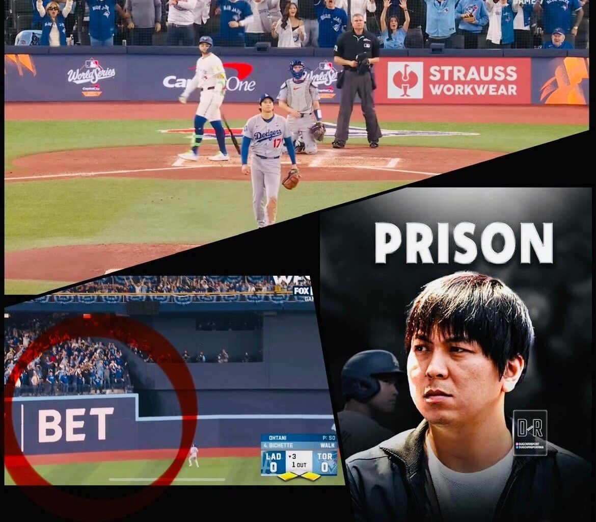 A prophetic sign from the baseball gods! Justice for Ippei Mizuhara!