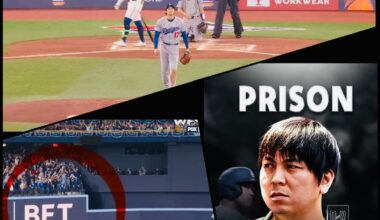 A prophetic sign from the baseball gods! Justice for Ippei Mizuhara!