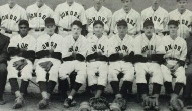 Though many years separated two of Donora, Pa.’s greatest, did you know that Stan Musial and Ken Griffey Jr. did have a connection beyond their shared birthdays and hometown? Griffey’s grandfather, Joseph “Buddy” Griffey, was teammates with Musial at Donora High.