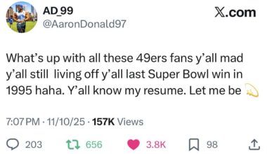 Aaron Donald talking that talk!!