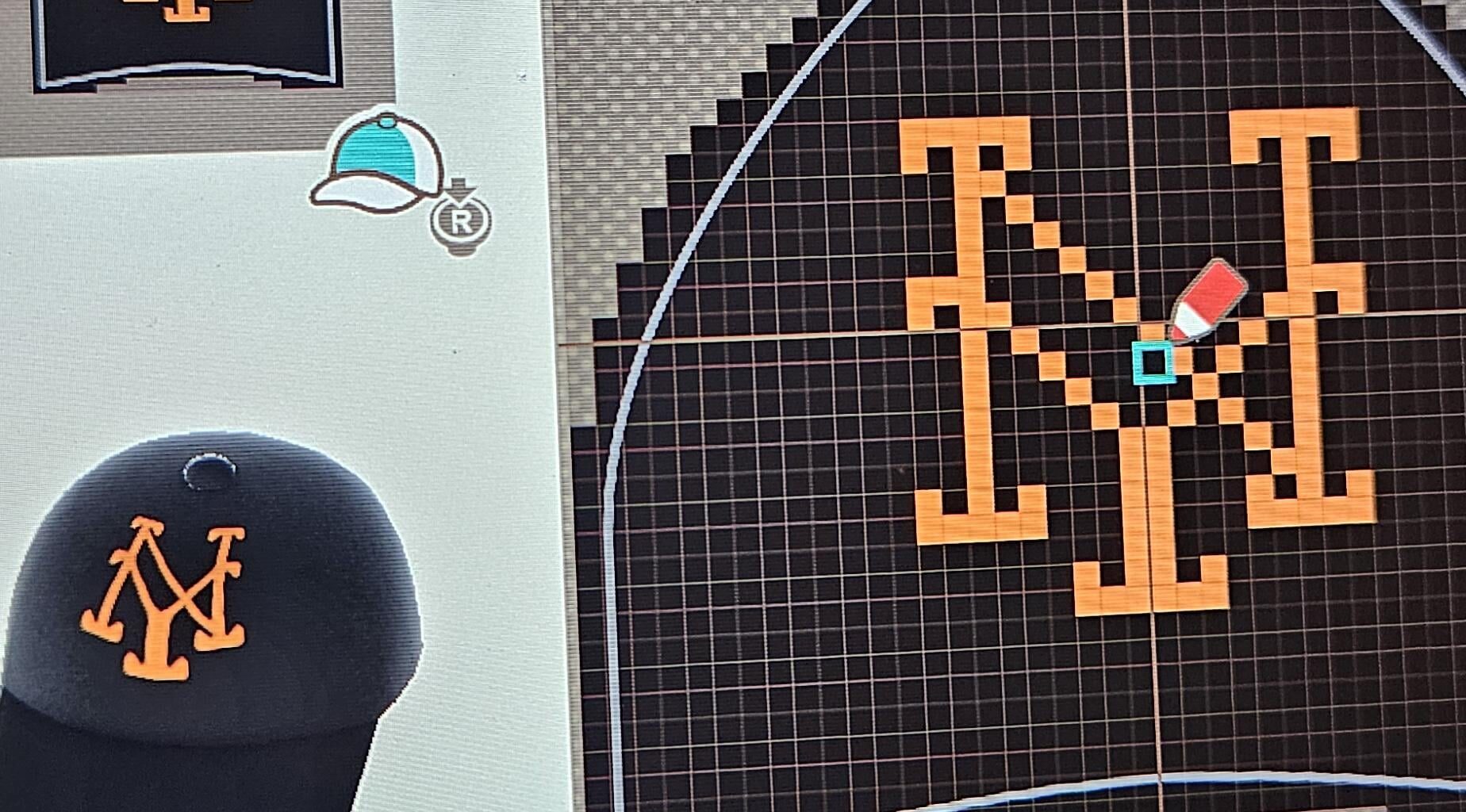 Old school Giants cap for "Animal Crossing"