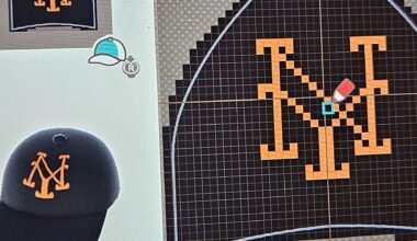 Old school Giants cap for "Animal Crossing"