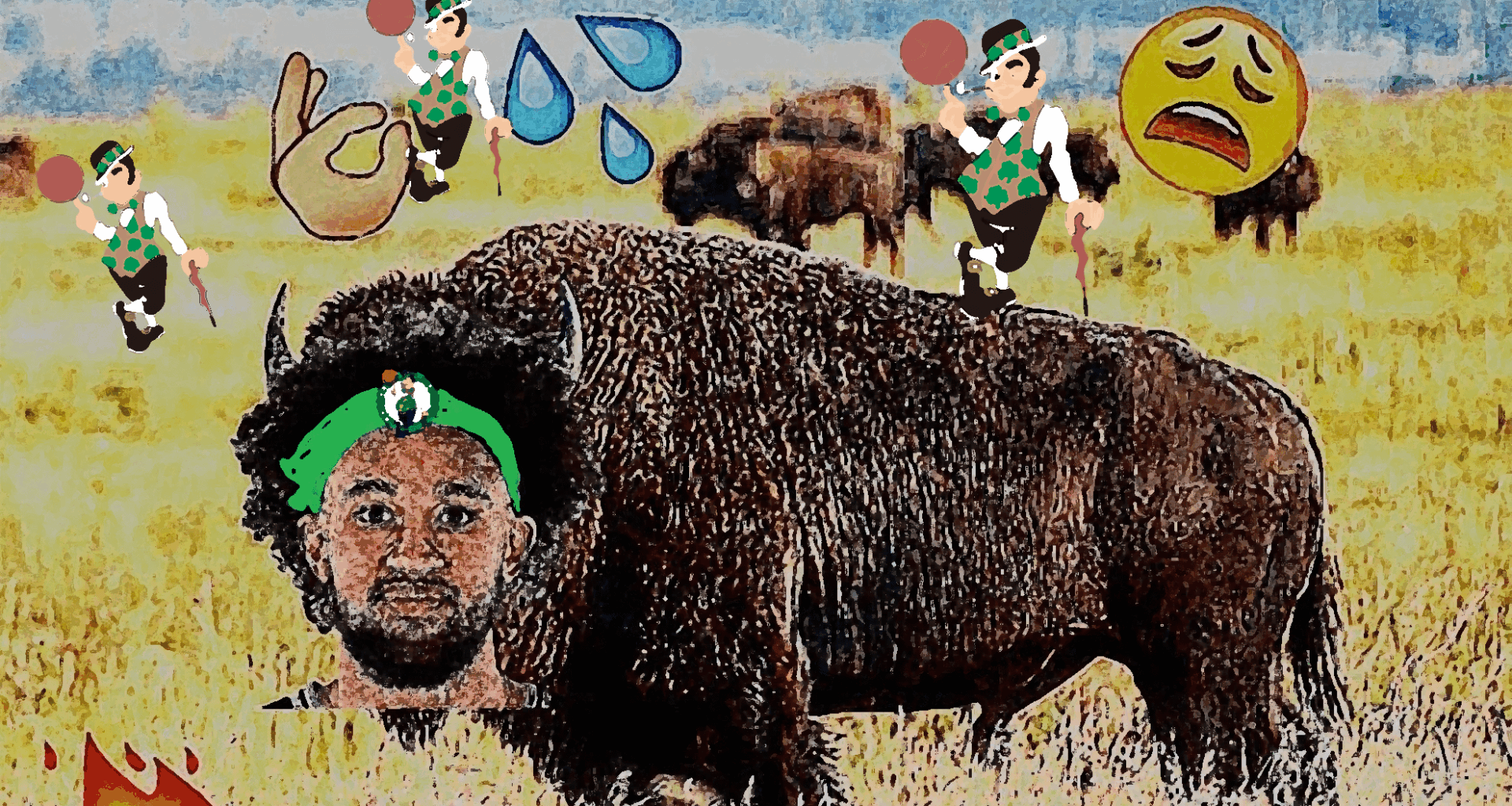 The Pistons could not contain The Great White Buffalo who was lost but found his way again 🐃🫶🏻🥹