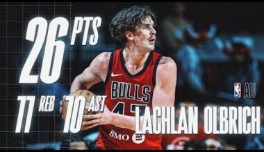 Olbrich with a triple dub.