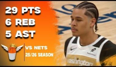 Kyshawn George 29 Points/5 Assists vs Nets Full Highlights! (11/16/2025)