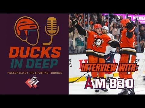 Zach Cavanagh talks Ducks hot start on AM830 with Roger Lodge on The Sports Lodge