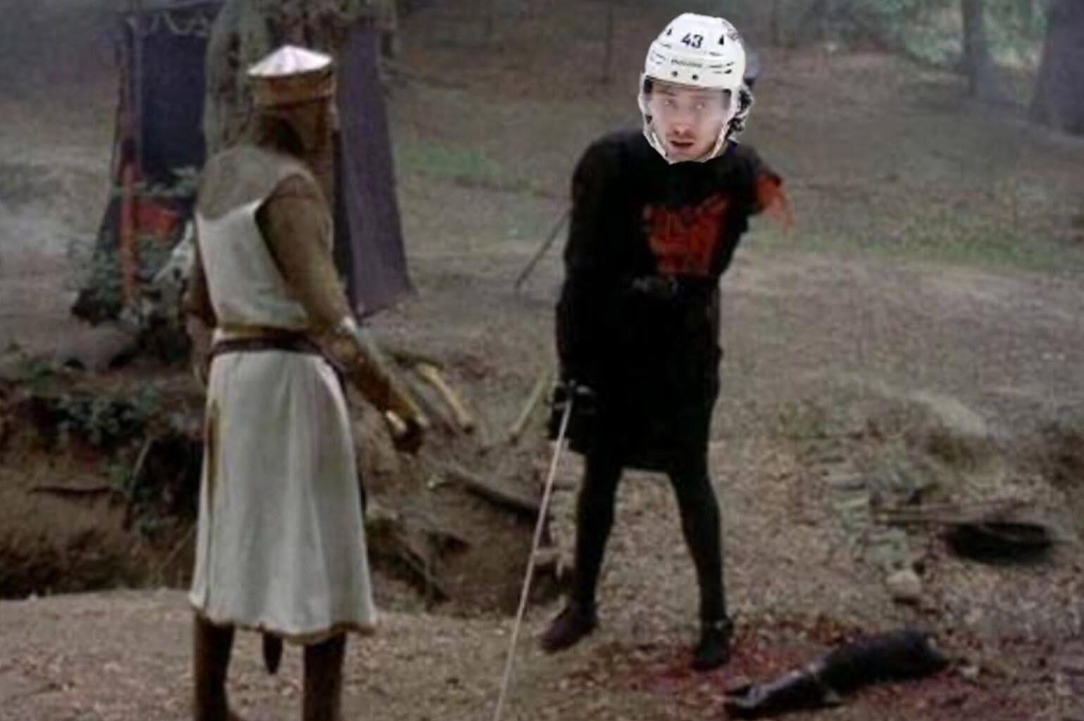 According to sources within the Canucks Organization Quinn Hughes is day to day with an upper body flesh wound