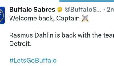 Dahlin is back!