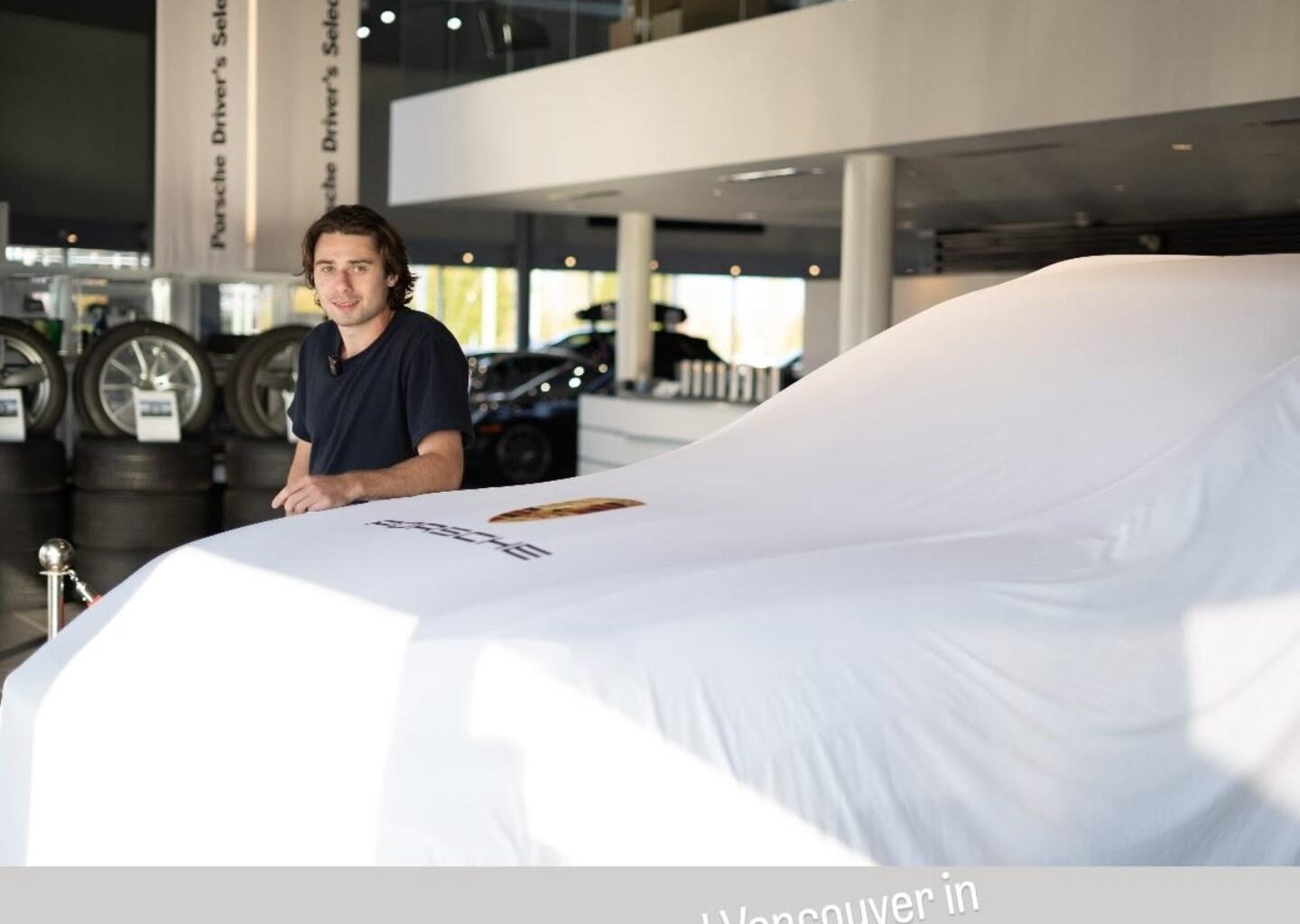 Thank you Porsche @_quinnhughes [Instagram]