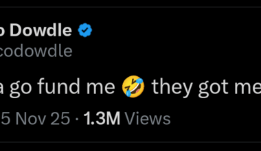 [Dowdle] Starting a go fund me 🤣 they got me 🥹