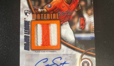 Figured yall might appreciate this gorgeous card I pulled the other day