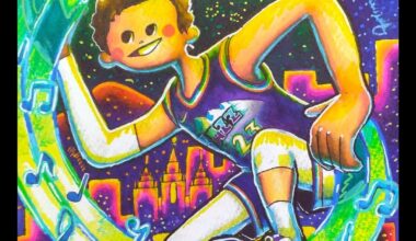 Lauri Markkanen drawing i made  few years ago