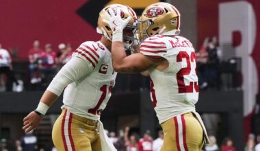 Brock Purdy flexes his mastery of 49ers’ playbook in romp over Cardinals