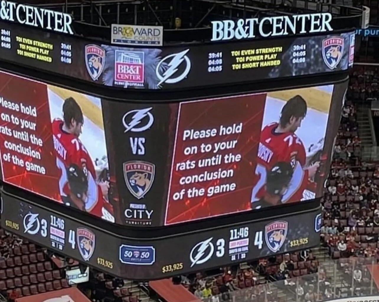 The transition period from bb&t to Amerant was so funny