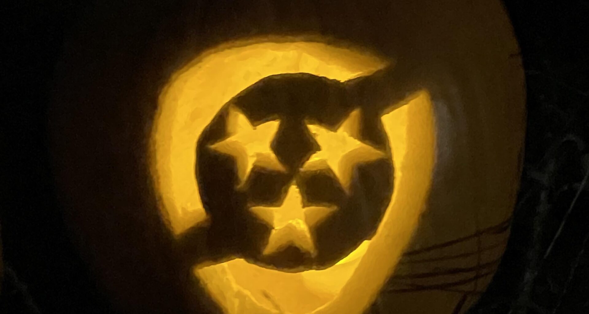 Carved a preds pumpkin but have no one to share it with