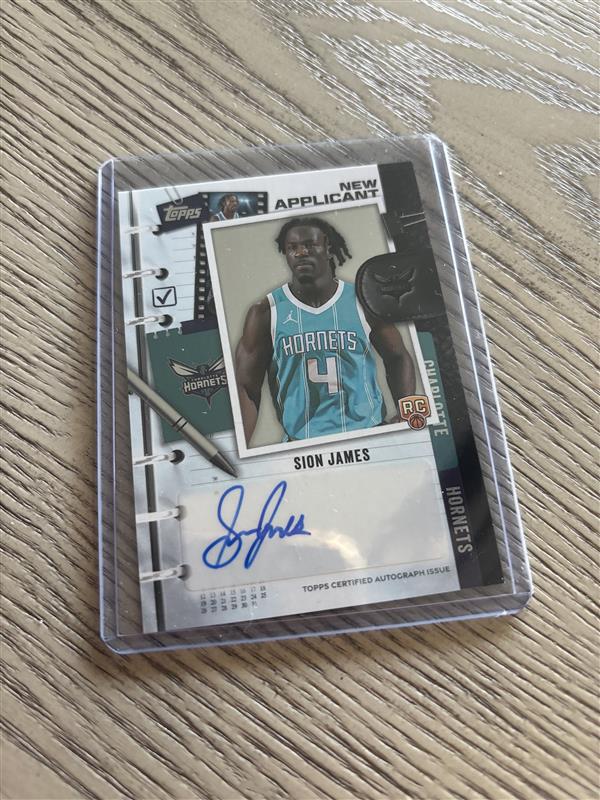 Sion James Card I Pulled