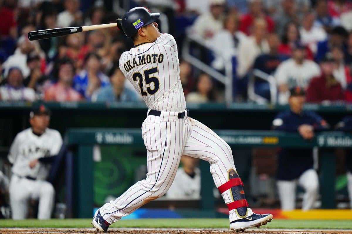 [YahooJPN] Scouts from several teams, including the Yankees, Phillies, Padres, Angels, Blue Jays, and White Sox, were in attendance for the Japan vs Korea exhibition game featuring 1B/3B Kazuma Okamoto.