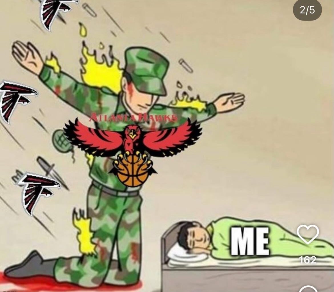 God & the Hawks Got Me 🙏🏾