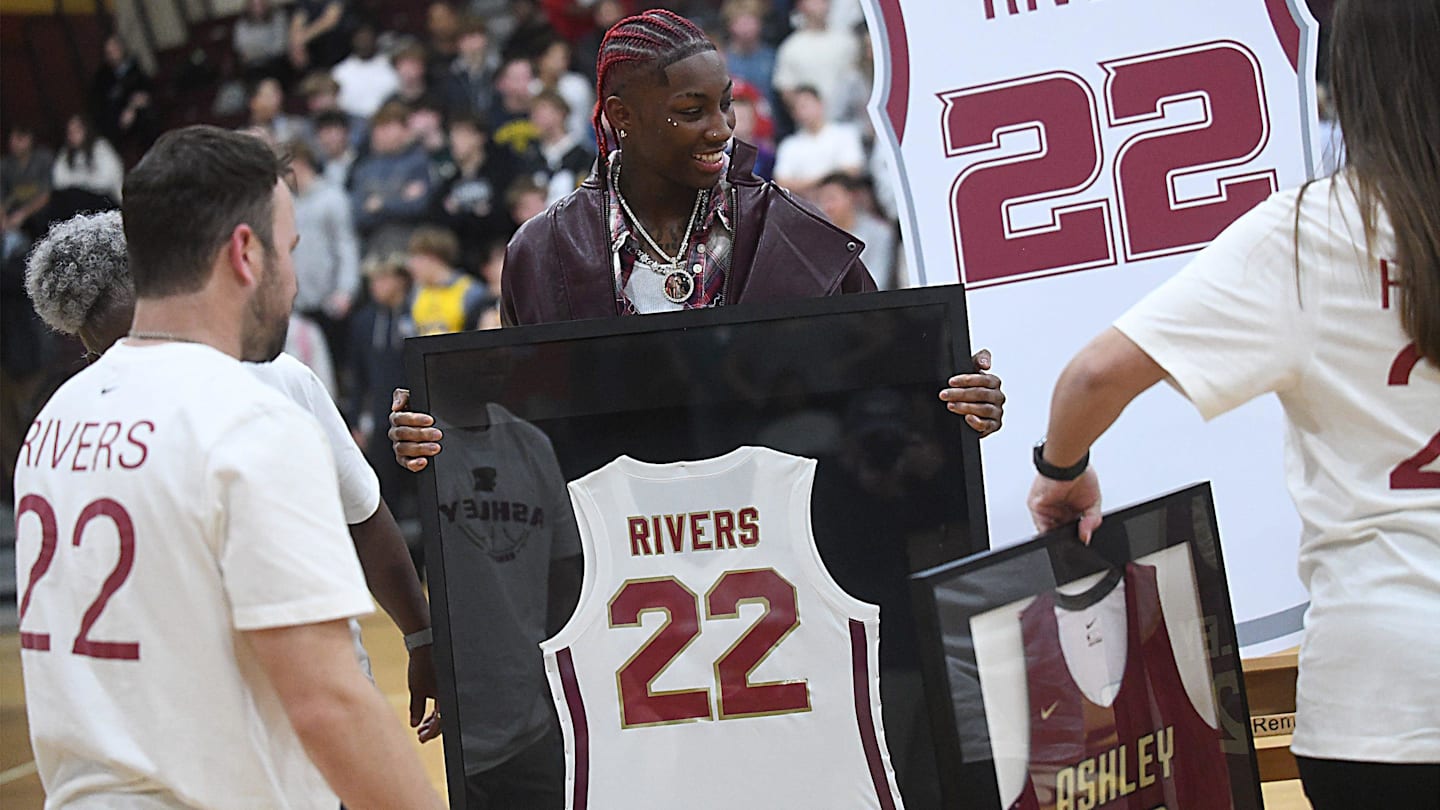 Connecticut Sun Star Saniya Rivers’ Jersey Number Retired at Ashley High