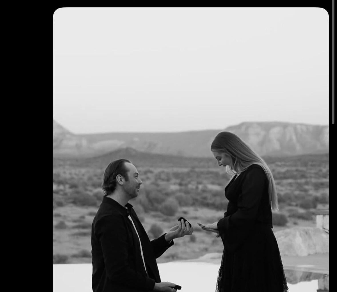 Tylor Megill got engaged.