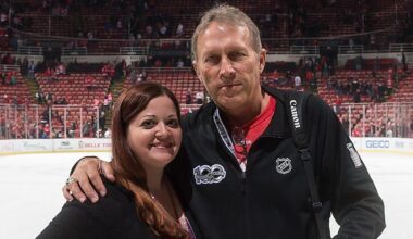 Red Wings photographer given special moment after tragic loss