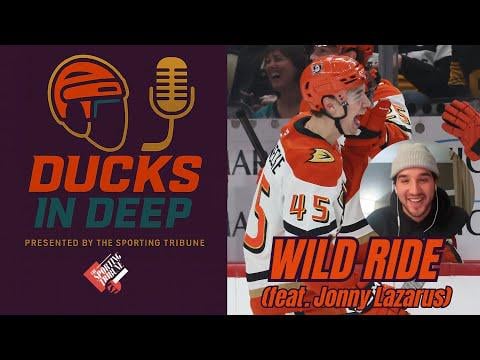 New Ducks in Deep: Wild Ride Week, plus Jonny Lazarus joins to talk Kreider, Trouba and Rangers Returns