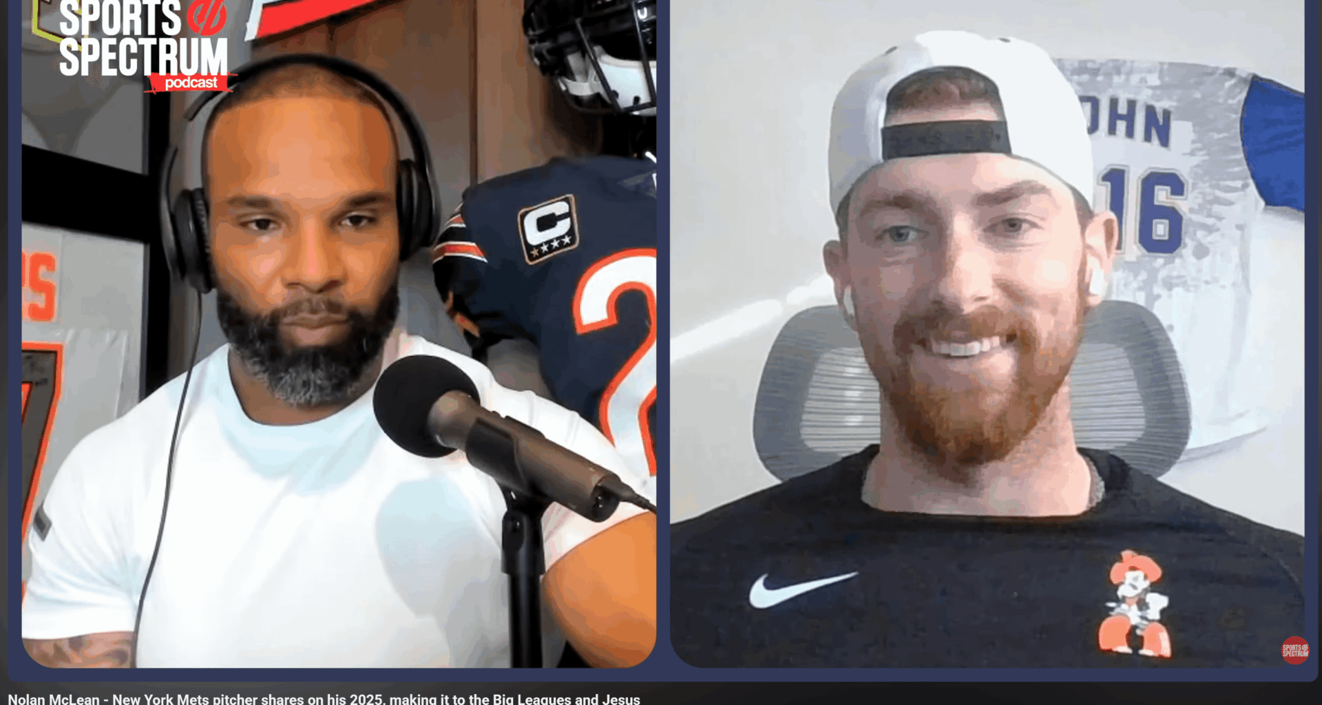 New interview with Nolan McLean - New York Mets pitcher shares on his 2025, making it to the Big Leagues and Jesus