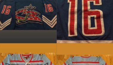 Prototype CBJ Debut Jerseys