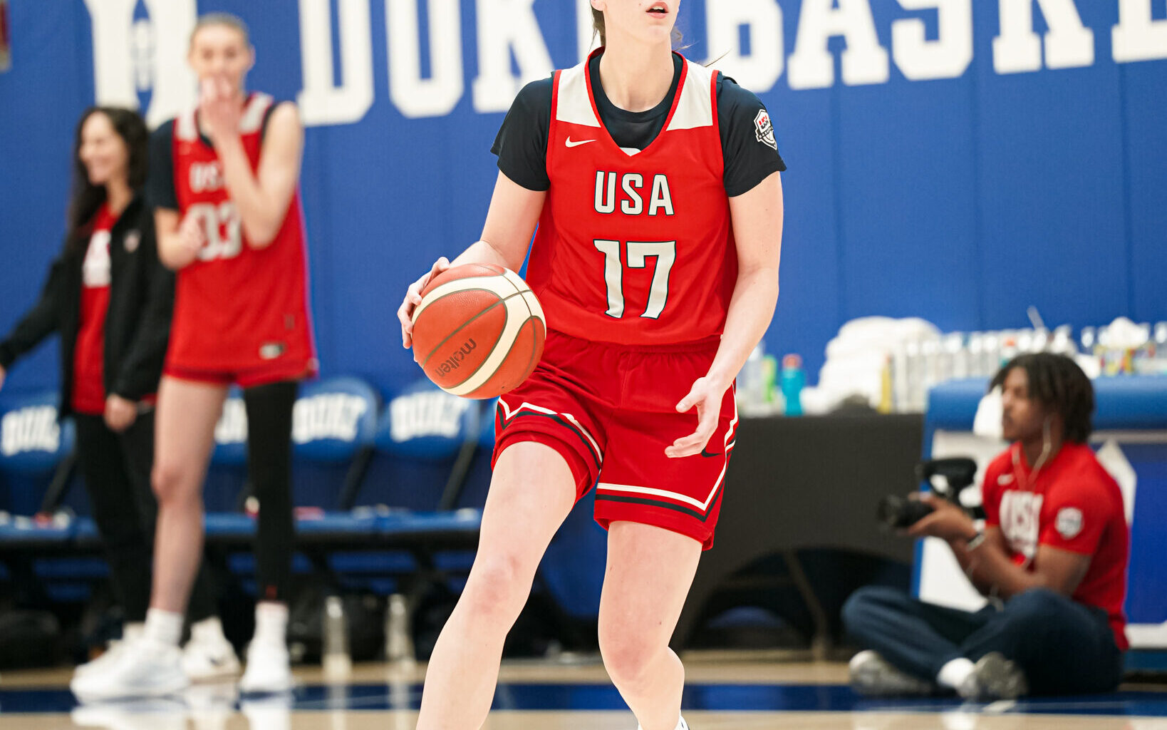 Caitlin Clark is healthy and back on the hardwood with Team USA